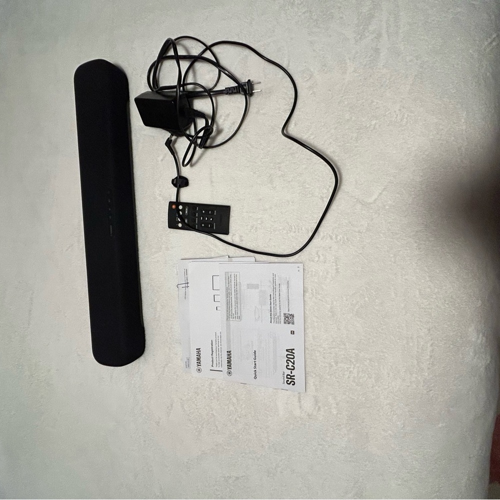Yamaha SR-C20A Sound Bar with Remote